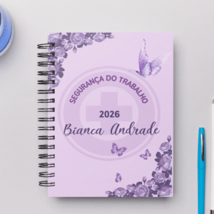 Agenda da Técnica em Segurança do Trabalho 2026 RADANI