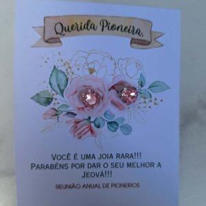 Tag Personalizada Para Brinco Pioneira 4 estampas - Arquivo Digital