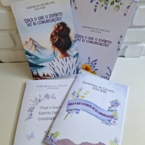 Caderno de Anotações para Assembleia "Ouça o que o espírito diz às Congregações" Arquivo Digital