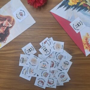 Adesivo para fechar cartas - arquivo digital