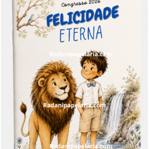 Caderno do Congresso( arquivo digital) - para crianças de 7 a 9 anos (Menino)